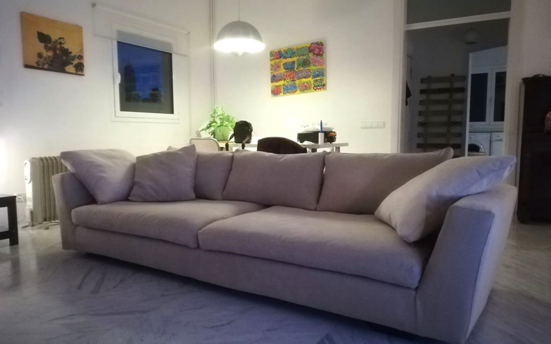 sofa cliente particular retapizado