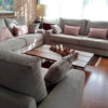 sofa color beige claro conjunto tresillos