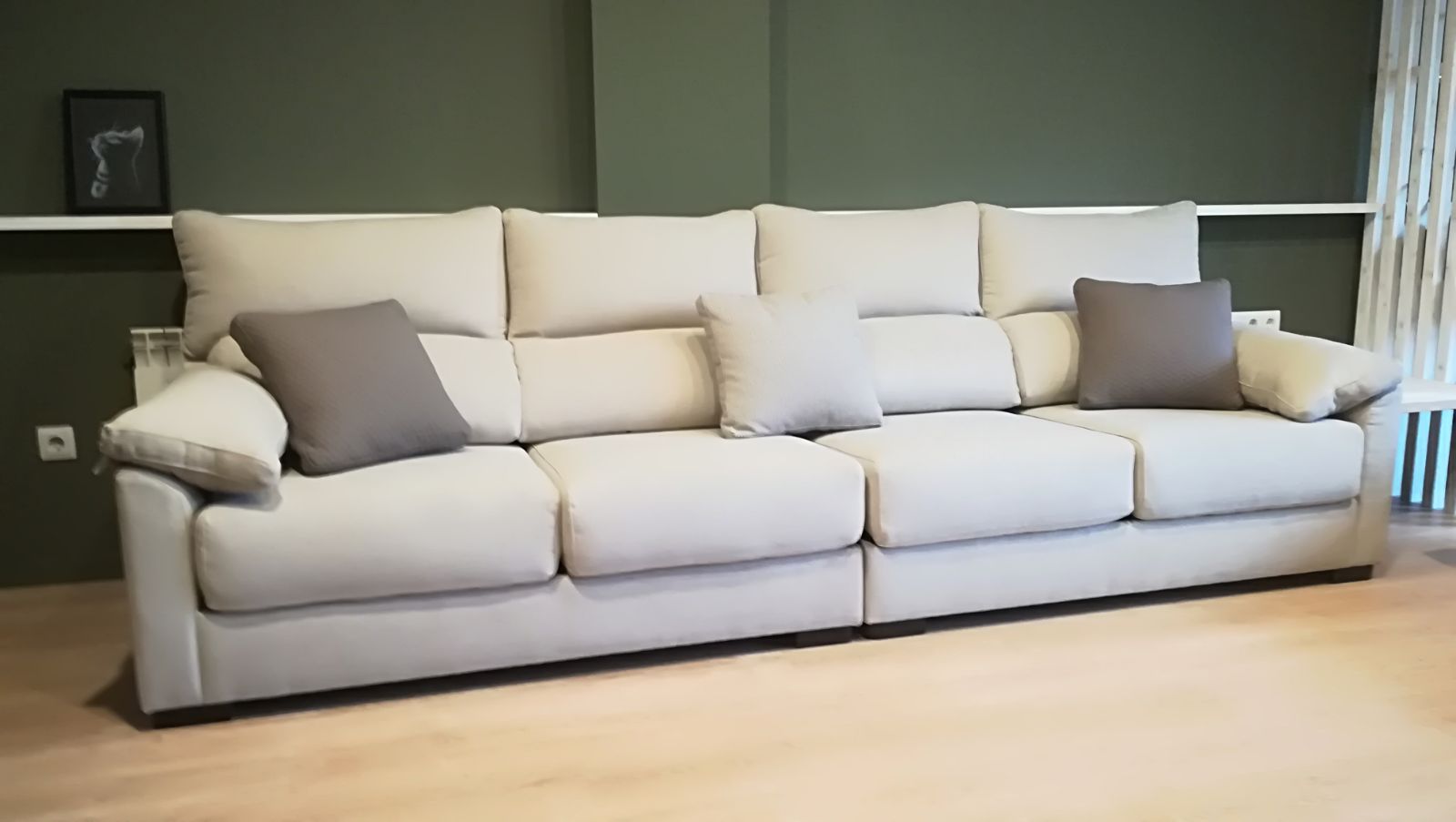 templar Registro lb Mejor sofá calidad precio. asiento deslizante, respaldo alto  reclinable,arcón