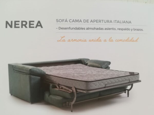 sofa cama nerea desplegado